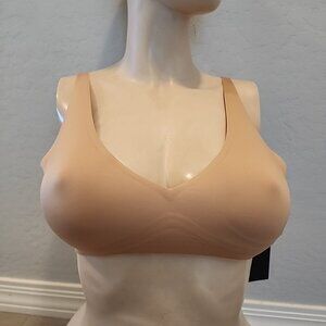 NWT Forever 21 Bralette Bra Large Nude Wireless Lined